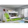 Max Etagenbett mit Staukasten 120 x 200 cm - Beliebige Farbe