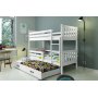Carino Etagenbett mit Zustellbett 80 x 190 cm - Beliebige Farbe
