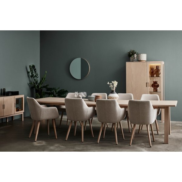 Sandholmen Esstisch 220 x 100 cm - Weiß pigmentierte Eiche Sandholmen Esstisch 220 x 100 cm - Weiß pigmentierte Eiche