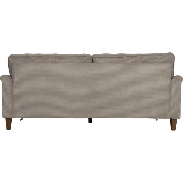 Howard Watford Deluxe 3-Sitzer-Sofa - Hellbrauner Cord Howard Watford Deluxe 3-Sitzer-Sofa - Hellbrauner Cord