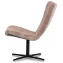 Tulpan Design Sessel - Beige (Samt)