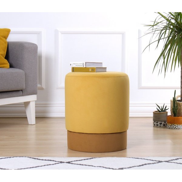 Ropp Hocker - Gelb Ropp Hocker - Gelb