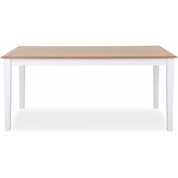 Nidingen weier Esstisch 140x90 cm mit Platte aus Eichenfurnier