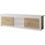 Luvio Medienbank 12 - Eiche/wei