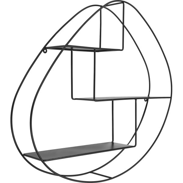 Wrexham Wandregal - Schwarz