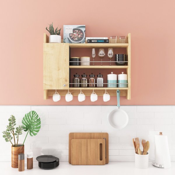 Knerr Wandregal - Eiche