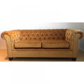 Kundenbild Chesterfield York 3-Sitzer-Sofa - Stoff nach Wahl