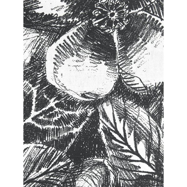 Sonia-Leinwand 140 x 250 cm - Schwarz/Weiß Sonia-Leinwand 140 x 250 cm - Schwarz/Weiß