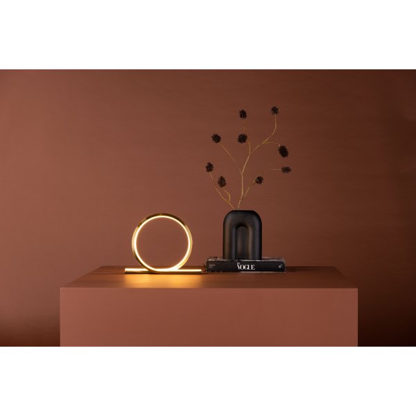 Saunier Tischlampe - Gold