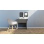 Function Plus Schreibtisch 74,7 x 48,2 x 76,7 cm - Wei/Grau