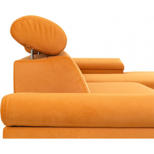Santi Schlafsofa rechts - Orange