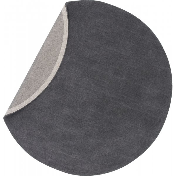 Wollteppich Bella - Dunkelgrau Wollteppich Bella - Dunkelgrau
