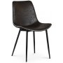 Madrid Stuhl - Dukelbraunes Vintage
