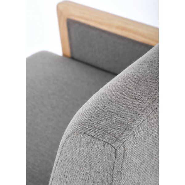 Sessel Fire - Grau & Holz Sessel Fire - Grau & Holz