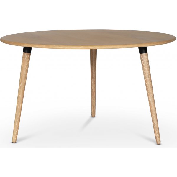 Omni runder Esstisch in Wei, 130 cm