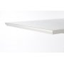 Creed ausziehbarer Esstisch 90x160-200 cm - Wei