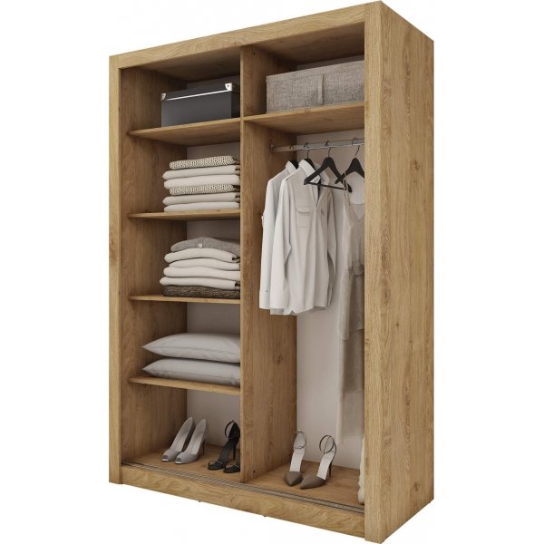 Einar Kleiderschrank 17 - Shetland-Eiche Einar Kleiderschrank 17 - Shetland-Eiche