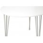 Brick Ovaler Esstisch 180 cm - wei / Chrom