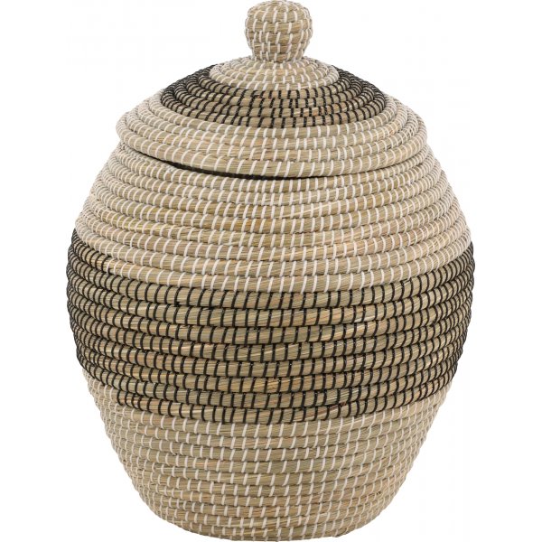 Chennai-Korb 33 cm - Beige/Seegras