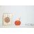 Flache Vase - Orange