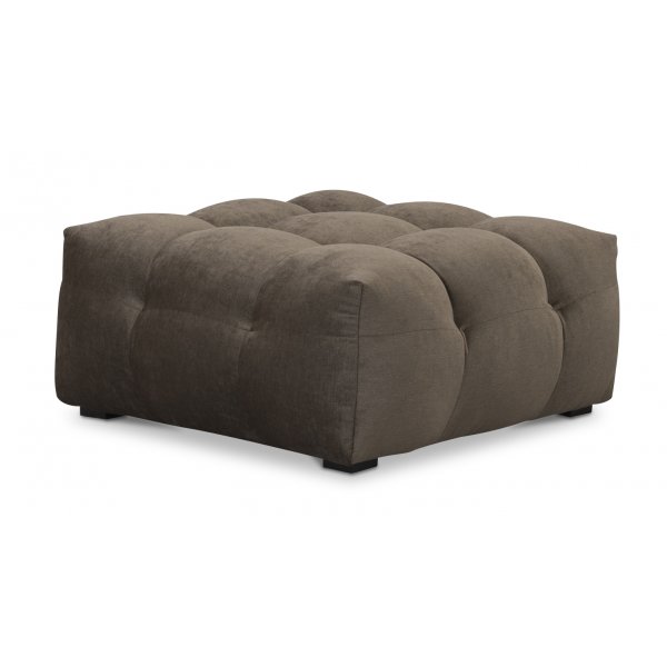 Troels Nova Fußhocker - Brauner Samt Troels Nova Fußhocker - Brauner Samt