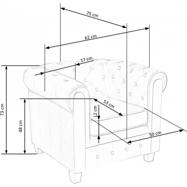 Eriksen-Sessel - Grau