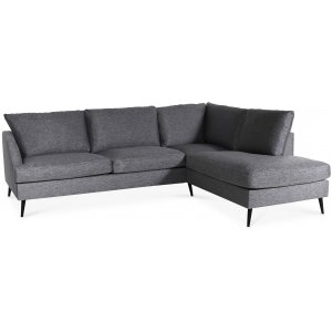 Weekday Sofa mit offenem Abschluss rechts - Grau (Stoff)