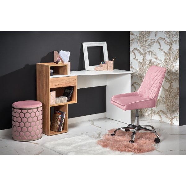 Spurs Schreibtisch 122x57 cm - Eiche/wei