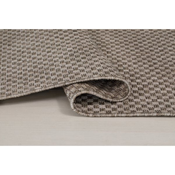 Flachgewebter Teppich Pampero Grau Flachgewebter Teppich Pampero Grau