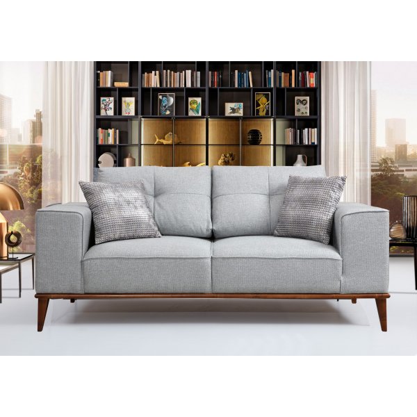 Montana 2-Sitzer-Sofa - Grau Montana 2-Sitzer-Sofa - Grau