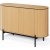 Rotto Sideboard 123,5 cm - Vicenza-Eiche/Schwarz