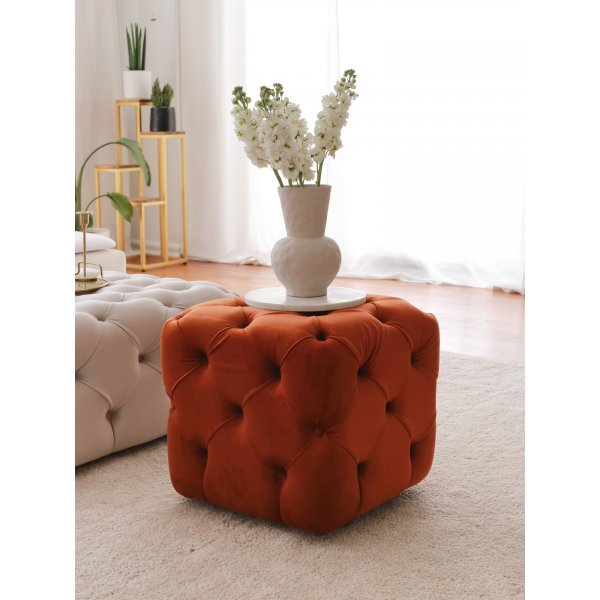 Colchester Pouf - Zimt Colchester Pouf - Zimt