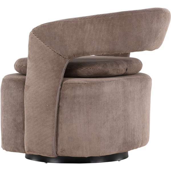 Lorbeer-Sessel - Brauner Cord Lorbeer-Sessel - Brauner Cord