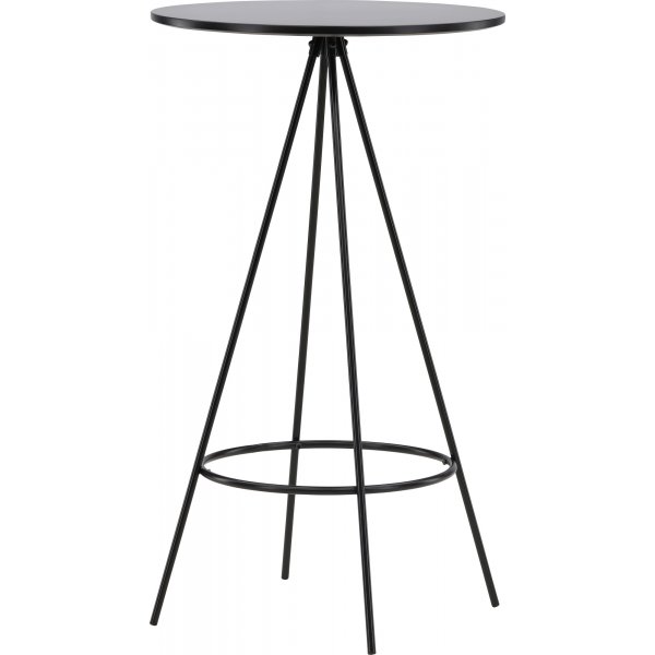 Bistro-Stehtisch 60 cm - Schwarz