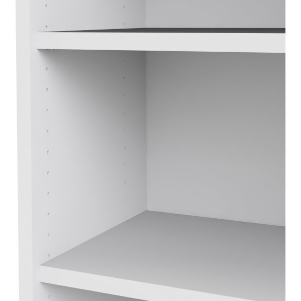 Prima Bücherregal mit 5 Fächern - Weiß Prima Bücherregal mit 5 Fächern - Weiß