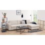 Couchtisch Alisma 80x80 cm - Schwarzer Marmor