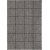 Flachgewebter Teppich Matthews Grau/Schwarz - 160x230 cm