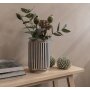 Disa Vase hoch - Schwarz/Wei