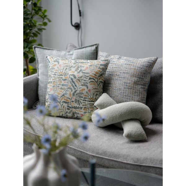 Bertie Kissenbezug 45 x 45 cm - Blaugrün Bertie Kissenbezug 45 x 45 cm - Blaugrün