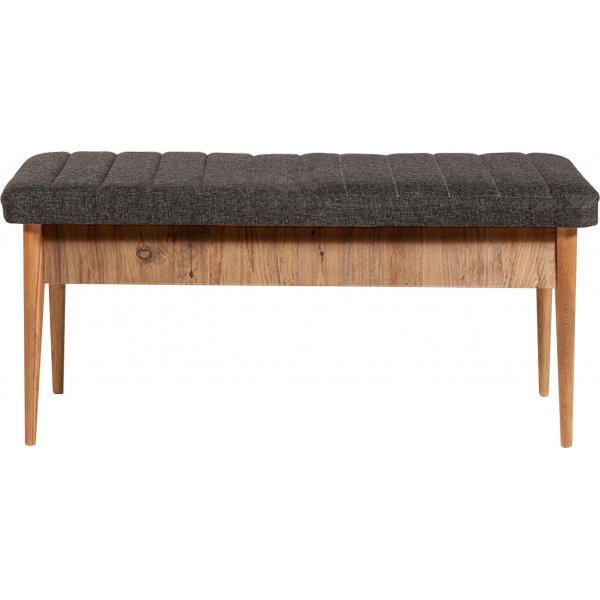 Vina 1053 Essgruppe mit Sofa - Pinie/anthrazit Vina 1053 Essgruppe mit Sofa - Pinie/anthrazit