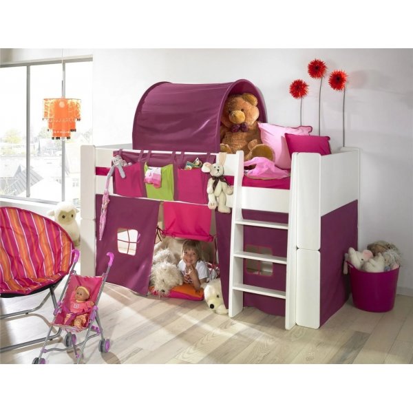 Fr Kinderhochbett 90 x 200 cm - Reinwei