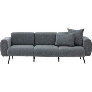 Flanko 3-Sitzer-Sofa Anthrazit