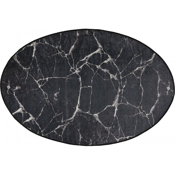 Marmorteppich - Schwarz