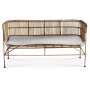 Galice-Sofa aus Rattan und Metall
