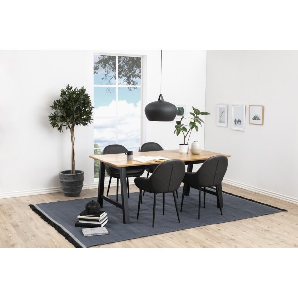 Candis Sessel - Graues PU