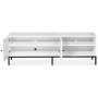 Stilo V.2 weie TV-Bank 150 cm breit