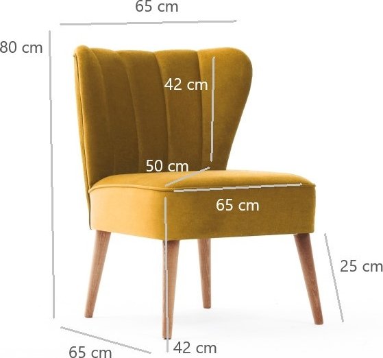 Layla Sessel - Gold Layla Sessel - Gold