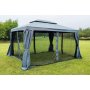 Athener Pavillon 400x300cm - Grau