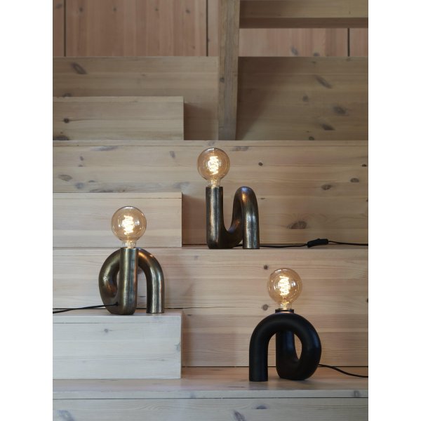 Hinweis: Swirl-Lampensockel - Rustikales Silber - 18 cm Hinweis: Swirl-Lampensockel - Rustikales Silber - 18 cm