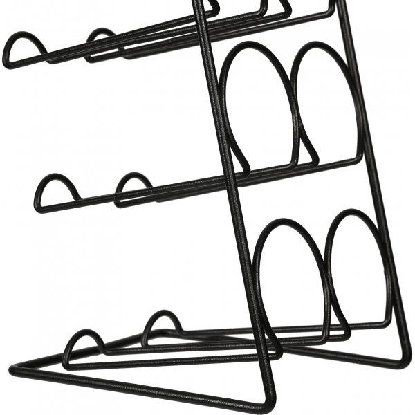 Jade Weinregal - Schwarz